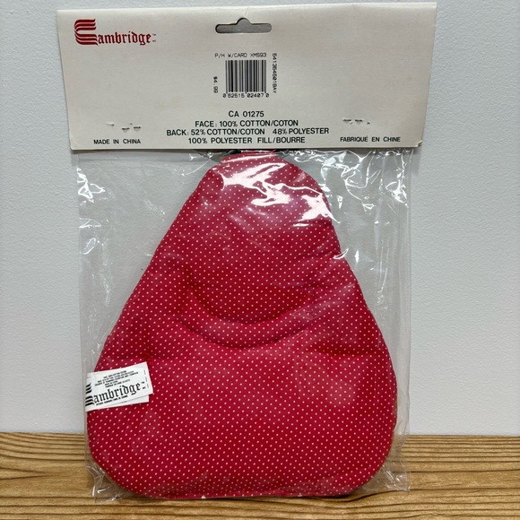 1993 Cambridge Holiday Trimmings Nutcracker Bear Note Pad Pot Holder - Picture 3 of 6